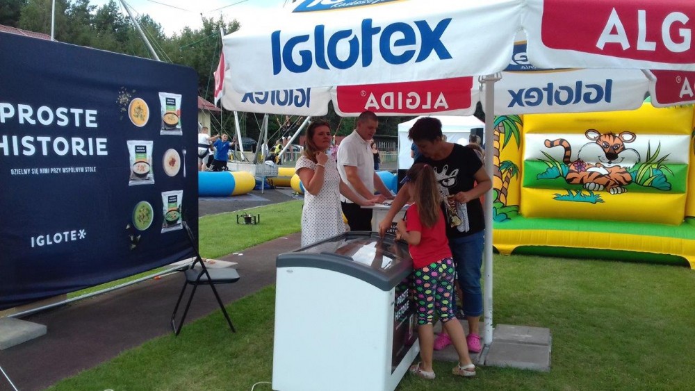 GK Iglotex na obchodach 150-lecia SGB Skórcz
