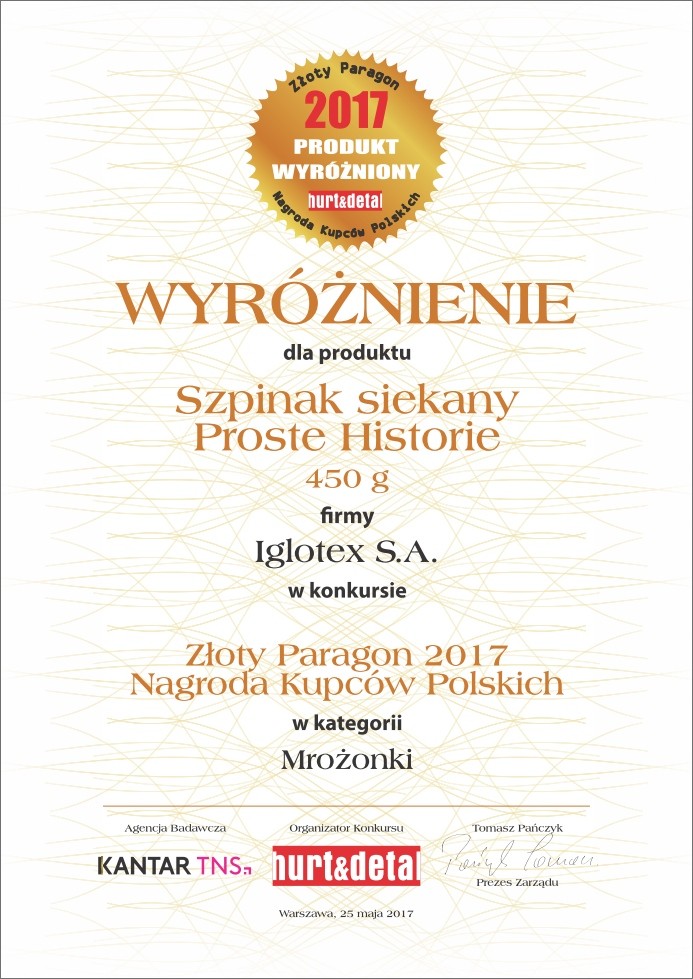 Marka Proste Historie i firma Iglotex wśród laureatów konkursu 