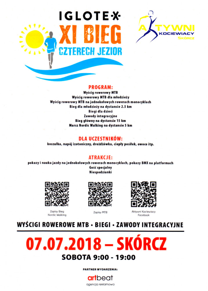 Ruszyły zapisy na XI Iglotex Bieg Czterech Jezior