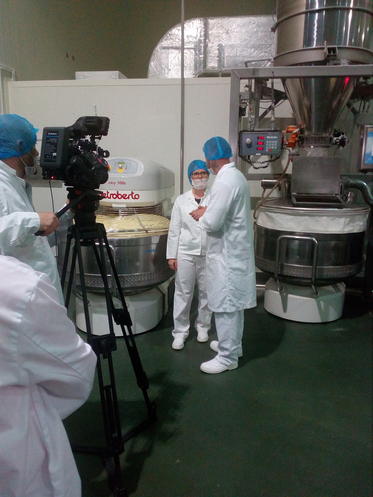 Produkcja pizzy w programie TVP 2