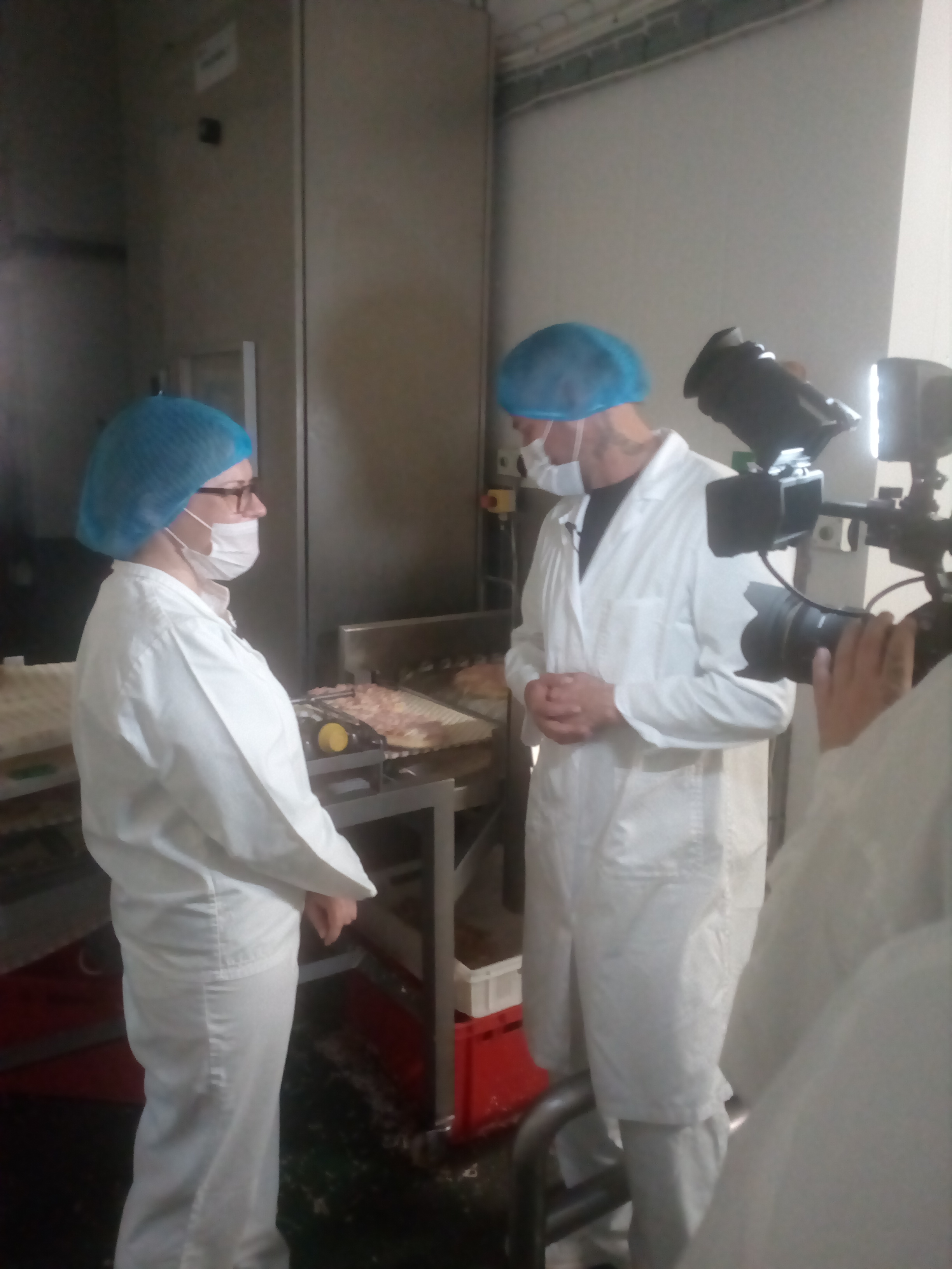 Produkcja pizzy w programie TVP 2