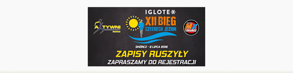 Ruszyły zapisy na XII Iglotex Bieg Czterech Jezior