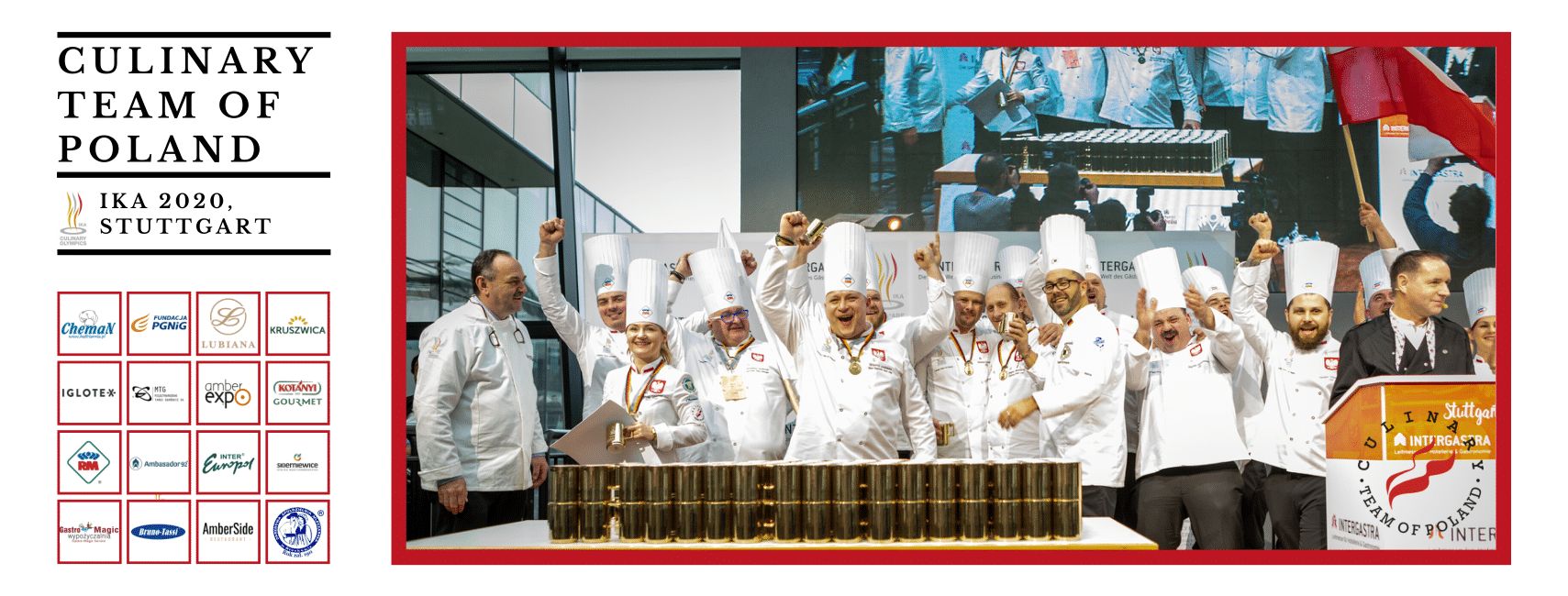 Brązowy medal dla Culinary Team of Poland na IKA 2020 w Stuttgarcie