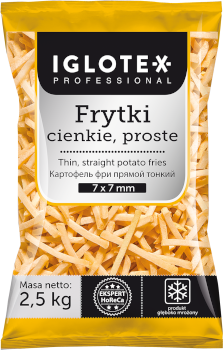 Frytki cienkie proste 7x7